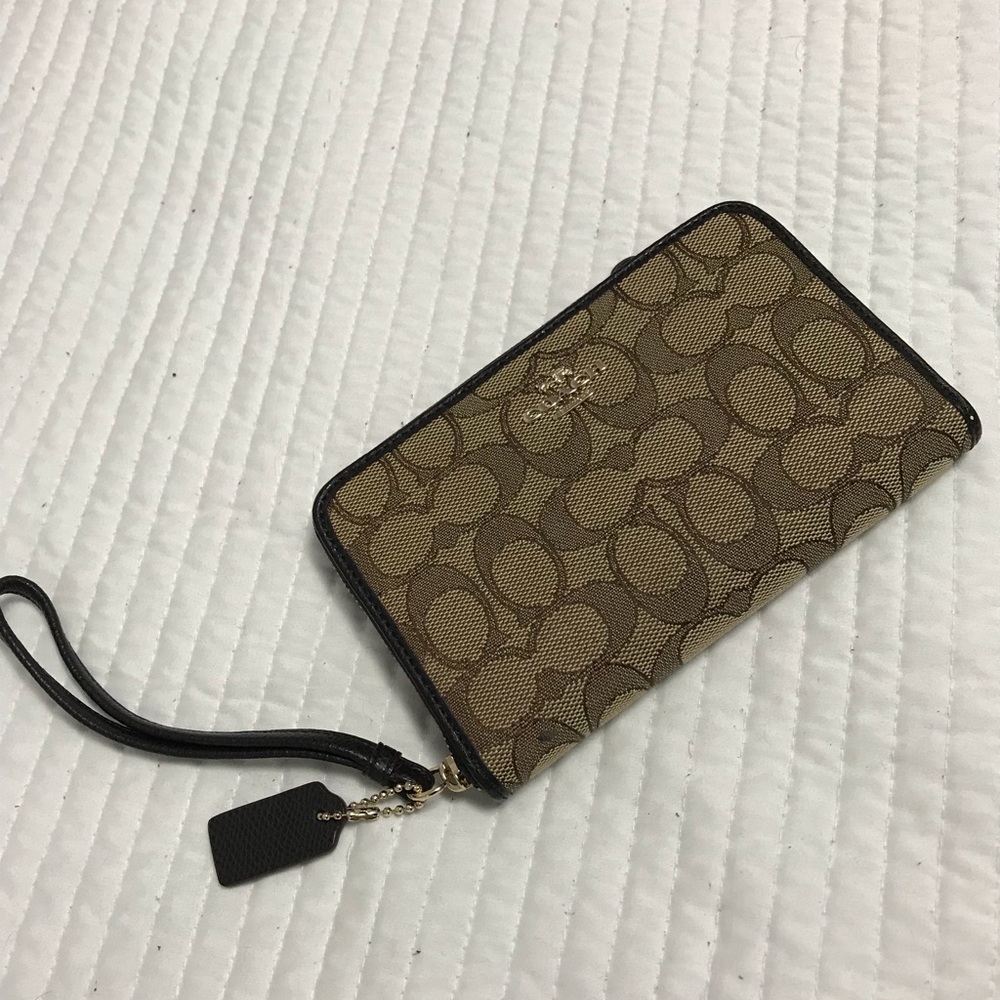 Coach Wallet with phone holder